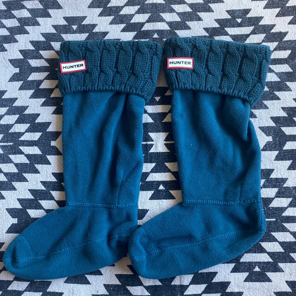 Hunter Knit Top Medium Height Rain Boot Inserts Size Medium 5-7